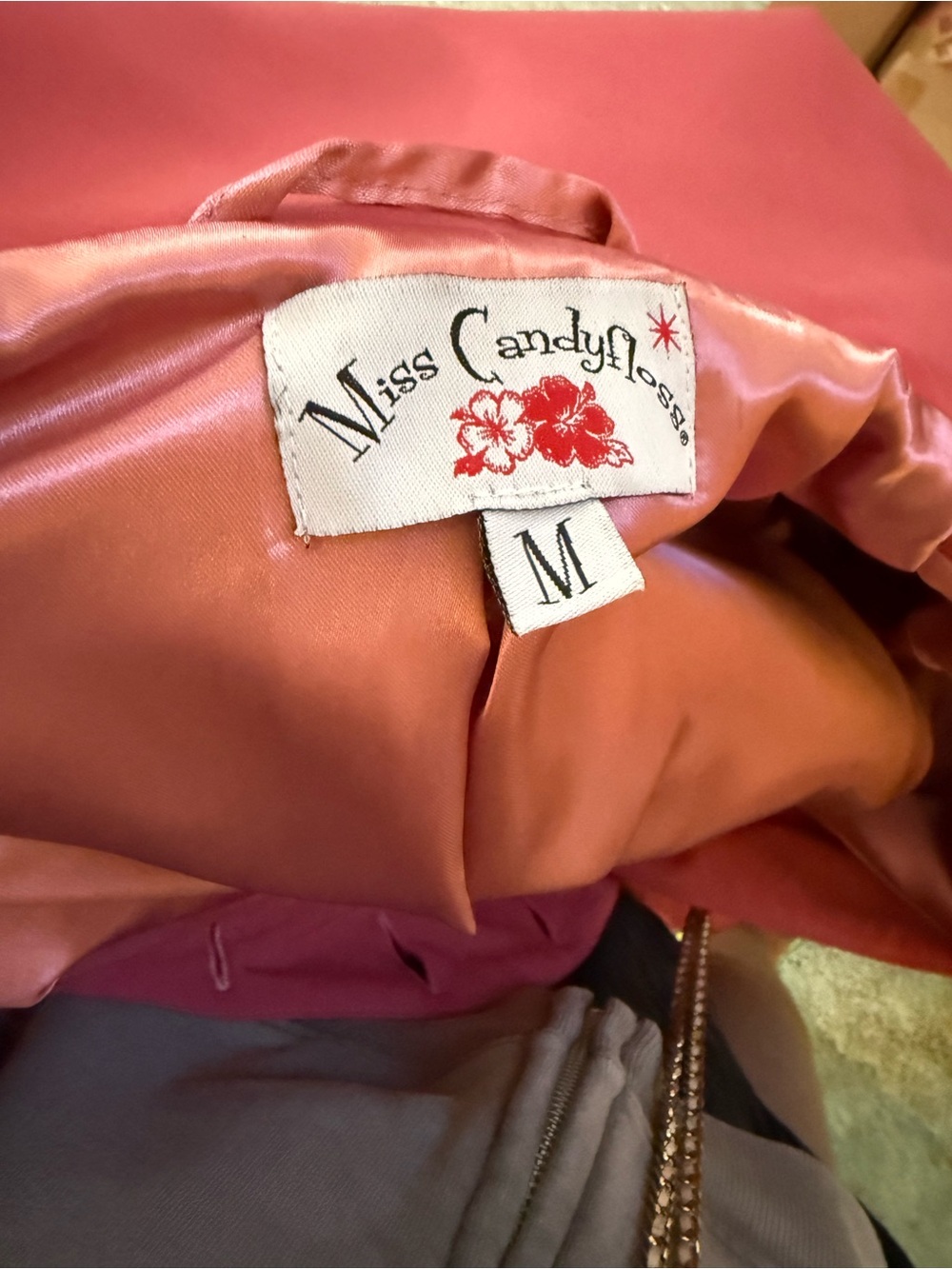 Medium Miss Candyfloss Loris Waterproof Coat in Raspberry - Picture 2 of 3